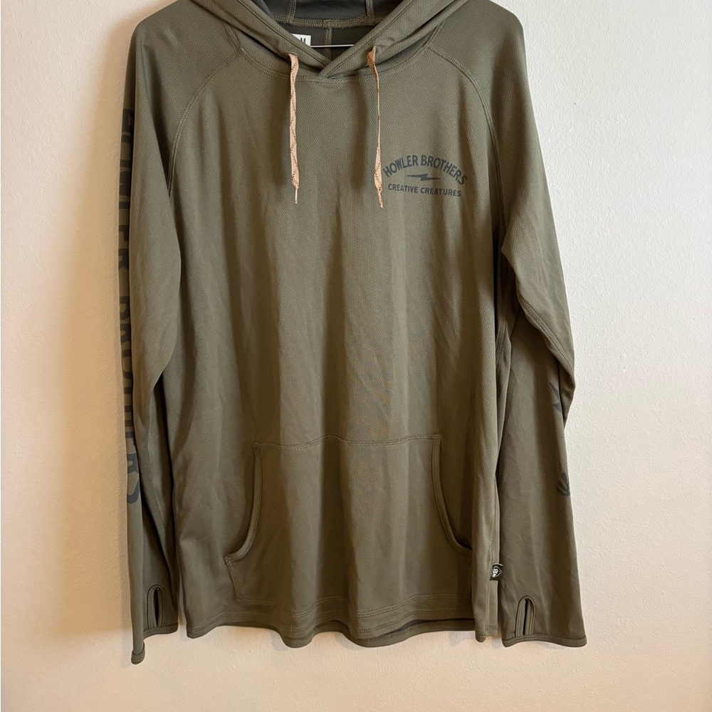 Howler Brothers Olive Men's Sun Hoodie
